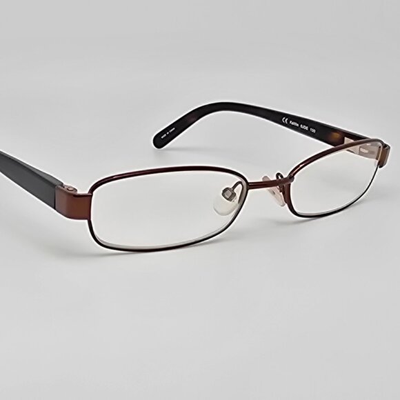 Banana Republic Kaitlin 0JDE Brown on Green Petite Eyeglasses Frame w/ Flexhinge - Picture 7 of 16
